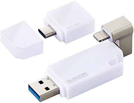 200߰ݥա 쥳 USB 32GB iPhone/iPadб [MFIǧ] ѥå ե 饤ȥ˥ Type-CѴ...