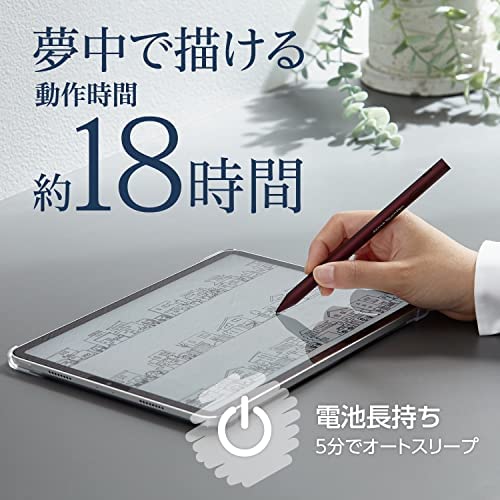 【スーパーSALE】 【300円引クーポン付】 エレコム タッチペン スタイラスペン [iPad/iPhone/Android アイフォン アイパッド 各種対応] マグネット吸着 Type-C充電 送料無料
