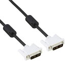 【200円引クーポン付】 エレコム ディスプレイケーブル DVI-D24pin シングルリンク デジタル 5m ブラック CAC-DVSL50BK 送料無料