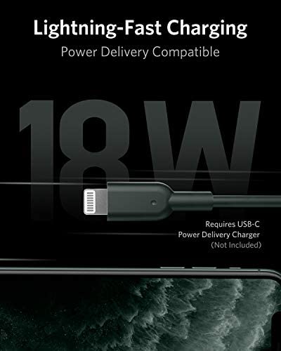 Anker PowerLine II USB-C & ライトニングケーブル MFi認証 PD対応 急速充電 iPhone 12 /