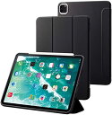 【200円引クーポン付】 エレコム iPad Pro 11 第4/3/2世代 (2022/2021/2020年) アイパッド ケース フラップケース 抗菌 ソフ...