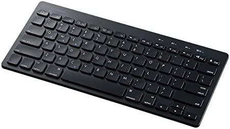 【200円引クーポン付】 サンワサプライ Bluetoothキーボード タブレットスタンド機能付き iOS対応 パンタグラフ 英語配列78キー ブラック SKB-BT28BK 送料無料