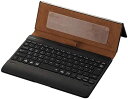【200円引クーポン付】 エレコム キーボード Bluetooth タブレット汎用ケース一体型 8.5~11.1インチ(iPad Pro 9.7/10.5/11対応)レザー ブラック TK-CAP03BK 送料無料(2)