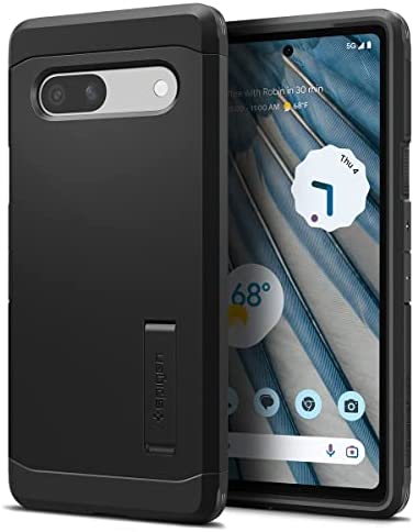 Rakuten - 【ポイント2倍】 【クーポン付】 Spigen Pixel 7a ケース 耐衝撃 シュピゲン スタンド付き 米軍MIL規格取得 三層構造 スマホスタンド カメラ保護 傷防止 送料無料
