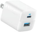 【200円引クーポン付】 アンカー Anker 充電器 323 Charger (33W) (USB PD 充電器 USB-C USB-A PD対応/折りたたみ...