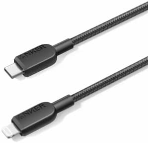 【200円引クーポン付】 アンカー Anker 310 高耐久ナイロン USB-C & ライトニング ケーブル MFi認証 iPhone 14 各種対応 (0.9m ブラック) 送料無料