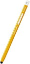 エレコム タッチペン 鉛筆型 三角 細軸 超感度タイプ (スマホ・タブレット用) イエロー P-TPEN02SYL 送料無料