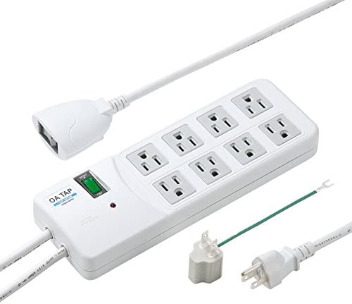 Rakuten - 【ポイント2倍】 【クーポン付】 サンワサプライ 雷ガードタップ 3P・8個口 TAP-SP308 送料無料