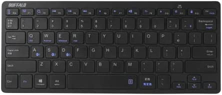【200円引クーポン付】 バッファロー ウルトラスリム Bluetooth アイパッド ワイヤレスキーボード iOS/iPadOS/Android/Mac/Chrome 送料無料