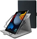 【200円引クーポン付】 エレコム iPad 10.2 第9/8/7世代 (2021/2020/年) アイパッド ケース ソフトレザー 360度回転 ブラック ...