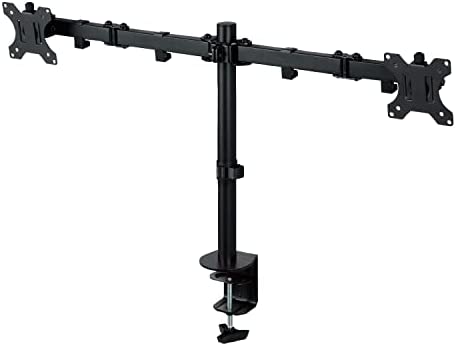 【500円引クーポン付】 エレコム モニターアーム ディスプレイアーム ロング デュアル 2画面 13〜32インチ 耐荷重8kg×2本 PC モニター 送料無料