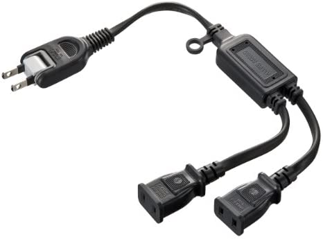 Rakuten - 【ポイント2倍】 【クーポン付】 サンワサプライ ACアダプタ専用電源延長コード 2P 2分岐 TAP-EX2BKN