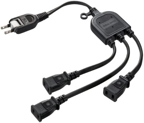Rakuten - 【ポイント2倍】 【クーポン付】 サンワサプライ ACアダプタ専用電源延長コード 2P 3分岐 TAP-EX3BKN