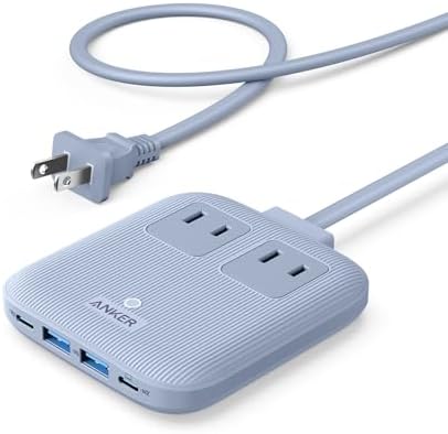 Rakuten - 【ポイント2倍】 【クーポン付】 Anker Nano Charging Station (6-in-1, 67W) (USBタップ 電源タップ AC差込口 2口
