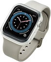 エレコム Apple Watch (アップルウォッチ) ケース バンパー 44mm [Apple Watch SE2 SE 6 5