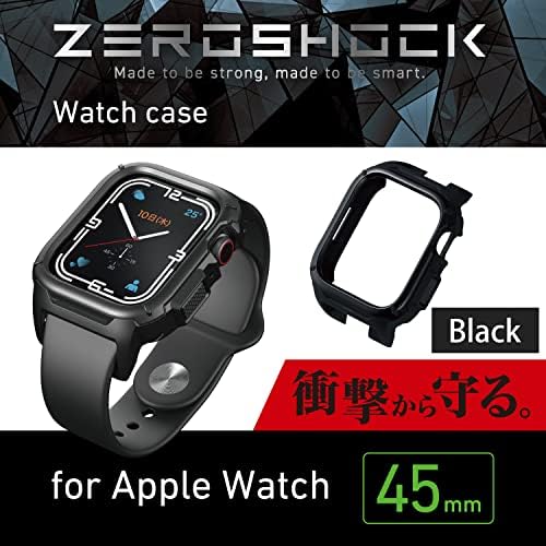 【ポイント2倍】 エレコム Apple Watch (アップルウォッチ) ケース バンパー 45mm [Apple Watch 8 7 対応]
