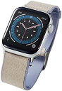 【ポイント2倍】 【200円引クーポン付】 エレコム Apple Watch (アップルウォッチ) バンド 41mm 40mm 38mm レザー 革 TPU