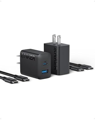 200߰ݥա Anker Charger (20W, 2-port) with USB-C & USB-C ֥ 󥫡 ...