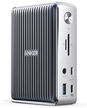 アンカー Anker PowerExpand Elite 13-in-1 Thunderbolt 3 Dock ドッキングステーション 85W出力 USB Power Delivery 対応 USB-Cデータ & 充電ポート USB-Aポート 4K対応 HDMIポート 1Gbps イーサネット 3.5mmオーディオジャック microSD＆SDカード スロット搭載 送料無料