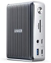 アンカー Anker PowerExpand Elite 13-in-1 Thunderbolt 3 Dock ドッキングステーション 85W出力 USB Power Delivery 対応 USB-Cデータ 充電ポート USB-Aポート 4K対応 HDMIポート 1Gbps イーサネット 3.5mmオーディオジャック microSD＆SDカード スロット搭載 送料無料