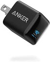  アンカー Anker 充電器 PowerPort III Nano 20W (PD 充電器 20W USB-C 3.0 (Gen2)搭載】 iPhone 14 iPad Air (第5世代) Android その他 各種機器対応 (ブラック) 送料無料