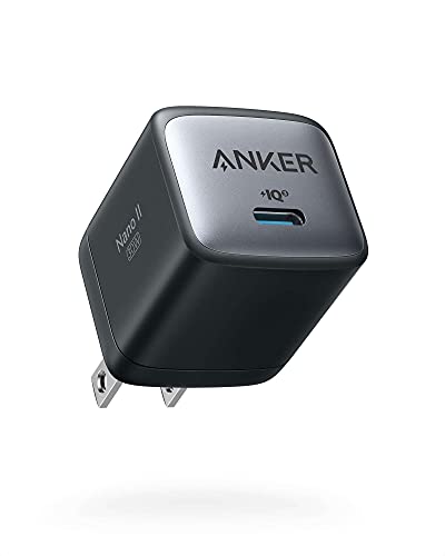 【200円引クーポン付】 アンカー Anker 充電器 Nano II 30W (PD 充電器 GaN II採用/PD対応/PSE技術基準適合 】MacBook PD対応 (ブラック) 送料無料