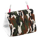 【ポイント2倍】 【200円引クーポン付】 ペット用ハンモック 三角型 噛む玩具 天然素材 鳥・フェレット・デグー・モモンガ・リス・シマリス・小動物用 カラフル...