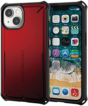 Rakuten - 【ポイント2倍】 【クーポン付】 エレコム iPhone 14 / 13 ケース カバー 耐衝撃 衝撃吸収 ZEROSHOCK