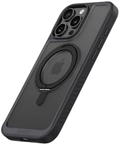 Rakuten - 【ポイント2倍】 【クーポン付】 MagGo Magnetic Case (360°リングスタンド, iPhone 16 Pro用) ブラック MagSafe対応 リングスタンド付き スマホケース マグネット搭載/滑り止め