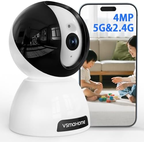 400万画素の高精細映像・360°全方位見守り400万画素の高解像度レンズとHDR補正技術により、昼夜を問わず鮮明でシャープな画像を提供できます。水平355°・垂直70°のPTZ回転と120°広角レンズで、1台で室内全体をカバーします。ペットカメラや見守りカメラとして使用でき、外出中にスマートフォンを通じてペットや子供の様子を確認できます。無料のスマート検知・通知・双方向通話・自動追跡 このペットカメラ/ベビーモニターは、動き・音・人物を正確に検出する高性能センサーを搭載。内蔵のマイクとスピーカーにより双方向通話が可能なので、ベビーモニターとしてお子様に話しかけたり、ペット カメラとして愛犬・愛猫の様子を確認しながら声をかけたりできます。子どもが危険な行動をした場合やペットがイタズラをしている場合も、即時にスマホに通知。アラーム機能で注意を促すことも可能です。AIが学習する誤検知抑制機能により、影や虫の動きなどへの不要な反応も大幅減少。見守りカメラとしても信頼性の高い機能を備えています。5G & 2.4GHz400万画素の高精細映像・360°全方位見守り400万画素の高解像度レンズとHDR補正技術により、昼夜を問わず鮮明でシャープな画像を提供できます。水平355°・垂直70°のPTZ回転と120°広角レンズで、1台で室内全体をカバーします。ペットカメラや見守りカメラとして使用でき、外出中にスマートフォンを通じてペットや子供の様子を確認できます。無料のスマート検知・通知・双方向通話・自動追跡 このペットカメラ/ベビーモニターは、動き・音・人物を正確に検出する高性能センサーを搭載。内蔵のマイクとスピーカーにより双方向通話が可能なので、ベビーモニターとしてお子様に話しかけたり、ペット カメラとして愛犬・愛猫の様子を確認しながら声をかけたりできます。子どもが危険な行動をした場合やペットがイタズラをしている場合も、即時にスマホに通知。アラーム機能で注意を促すことも可能です。AIが学習する誤検知抑制機能により、影や虫の動きなどへの不要な反応も大幅減少。見守りカメラとしても信頼性の高い機能を備えています。5G & 2.4GHz