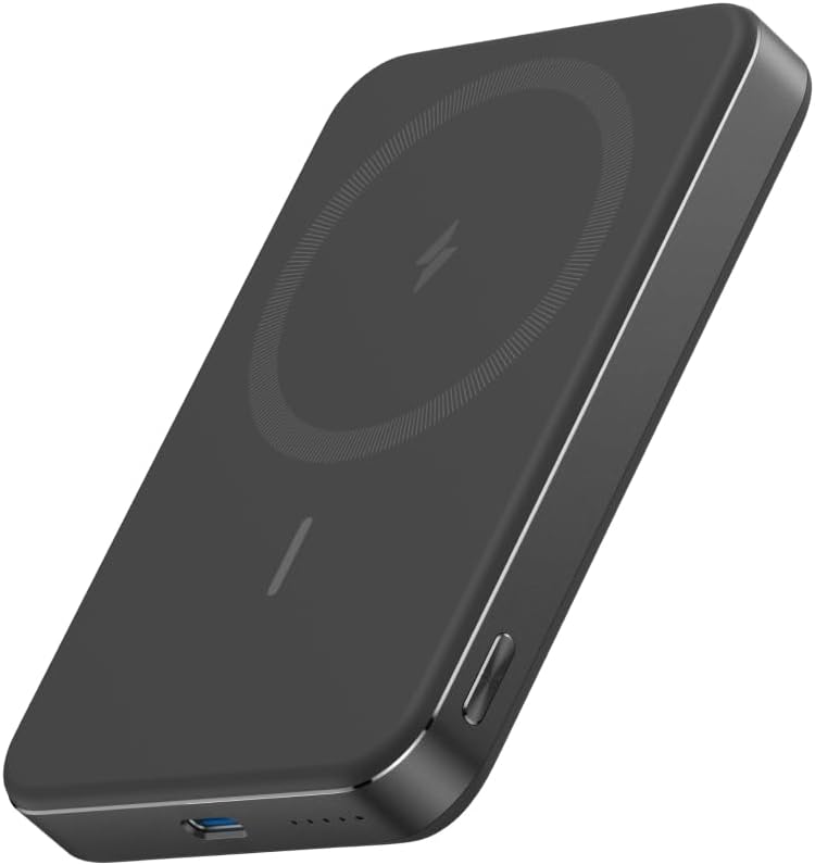 【ポイント2倍】 【クーポン付】 Anker Nano Power Bank (MagGo, Plus) ブラック | 10000mAh MagSafeモバイルバッテリー 燃えにくい PSE 3C認証 安全保護機能 Qi2認証 最大出力15W マグセーフ対応 マグネット式ワイヤレス充電対応 薄型 大容量 送料無料
