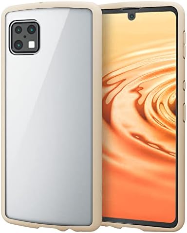Rakuten - 【ポイント2倍】 【クーポン付】 AQUOS sense6s (SHG07) / sense6 (SH-54B SHG05) ケース カバー ハイブリッド TPU 高硬度8H 角エアクッション 耐衝撃 軽量 薄型 フレームカラー 背面クリア ストラップホール付 TOUGH SLIM LITE アイボリー PM-S221TSLFCIV