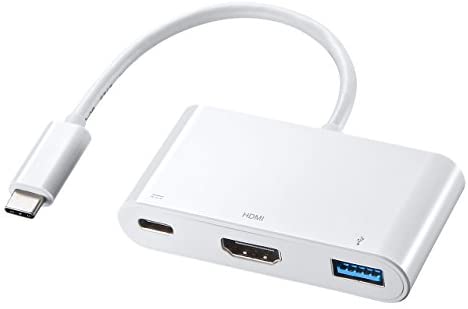【1,000円引クーポン付】 サンワサプライ USB Type C-HDMIマルチ変換アダプタ AD-ALCMHD01 送料無料