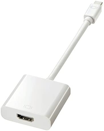 Rakuten - 【ポイント2倍】 【クーポン付】 サンワサプライ ミニDisplayPort-HDMI変換アダプタ AD-MDPPHD01 送料無料