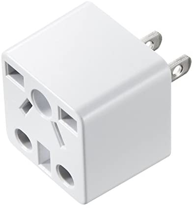 サンワサプライ 日本専用マルチタイプ電源変換アダプタ ホワイト TR-AD5W 送料無料