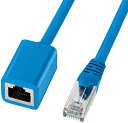 【200円引クーポン付】 サンワサプライ カテゴリ6STP延長LANケーブル(ブルー・3m) KB-STP6EX-03BL 送料無料