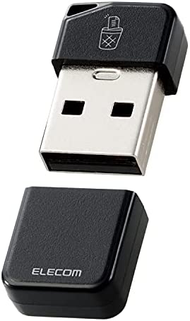 エレコム USBメモリ 32GB USB3.2(Gen1)対応 小型 キャップ付 誤消去防止機能ソフト対応 ブラック 送料無料