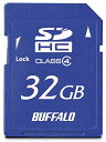 【ポイント2倍】 【200円引クーポン付】 BUFFALO Class4 SDHCカード 32GB RSDC-S32GC4B 送料無料