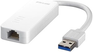 【200円引クーポン付】 BUFFALO 有線LANアダプター LUA4-U3-AGT Giga USB3.0対応 Nintendo 送料無料