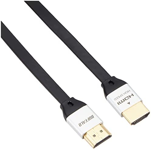 ڥݥ2ܡ 200߰ݥա BUFFALO HDMI֥ եåȥ 2.0m BSHD3F20BK ̵