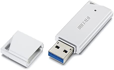 【ポイント2倍】 【200円引クーポン付】 バッファロー BUFFALO USB3.2(Gen1)対応 スタンダードUSBメモリ 128GBホワイト 送料無料