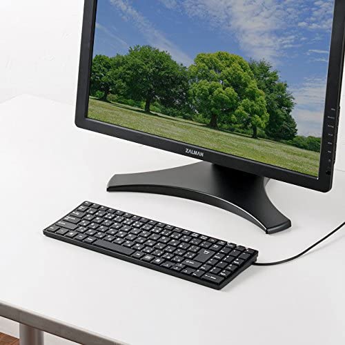 【ポイント2倍】 【200円引クーポン付】 サンワサプライ USBスリムキーボード パンタグラフ テンキー有り ブラック SKB-SL17BKN 送料無料