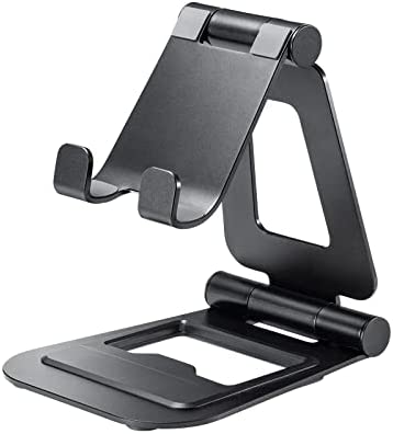 【ポイント2倍】 【300円引クーポン付】 サンワサプライ タブレット用アルミスタンド(角度・高さ調整タイプ) ブラック PDA-STN52BK 送料無料