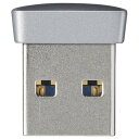 【ポイント2倍】 【200円引クーポン付】 BUFFALO USB3.0対応 マイクロUSBメモリー 64GB シルバー RUF3-PS64G-SV 送料無料