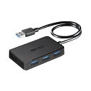 【200円引クーポン付】 BUFFALO PS4対応 USB3.0 バスパワー 4ポートハブ ブラック 高品質設計 マグネット付き BSH4U305U3BK 送...