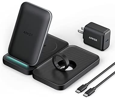 Anker 533 Wireless Charger (3-in-1 Stand) ワイヤレス充電器 Apple