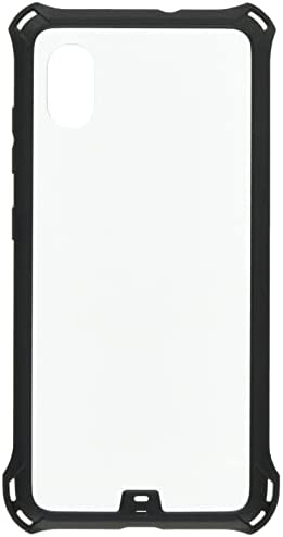 Rakuten - 【ポイント2倍】 【クーポン付】 エレコム Galaxy A22 5G ハイブリッドケース ZEROSHOCK フレームカラー ブラック 送料無料