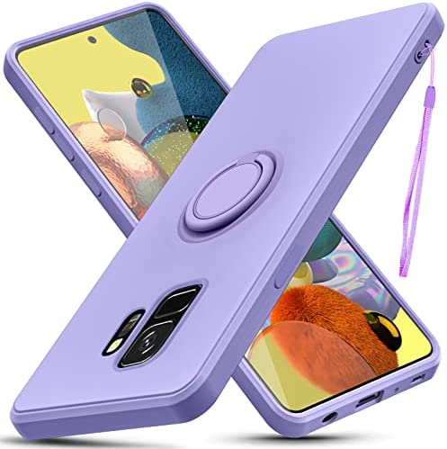 Rakuten - 【ポイント2倍】 【クーポン付】 Samsung Galaxy S9 ケース リング付き 耐衝撃 TPU 車載対応ホルダー対応 スマホケース シリコン スタンド機能 送料無料