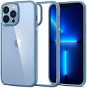 【200円引クーポン付】 Spigen iPhone 13 Pro Max ケース クリア シュピゲン TPU バンパーケース 米軍MIL規格取得 耐衝撃 すり...