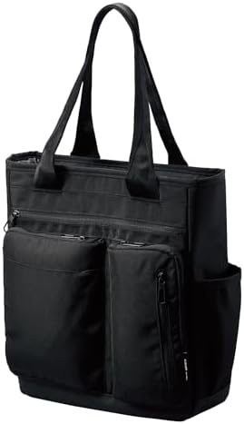 Rakuten - 【ポイント2倍】 【クーポン付】 トートバッグ 整理タイプ 14.0inch 15L 撥水加工 高耐久ファスナー ブラック BM-TBSDBK